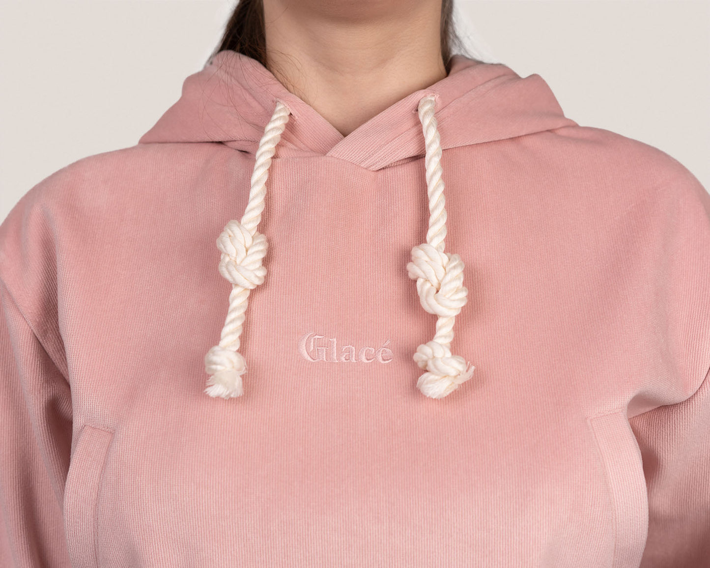 Hoodie "Doudou" Rose Bébé