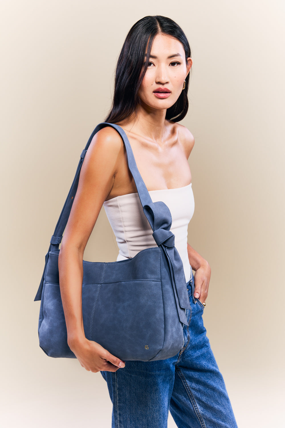 Sac Mignon "Bleu Lavande"