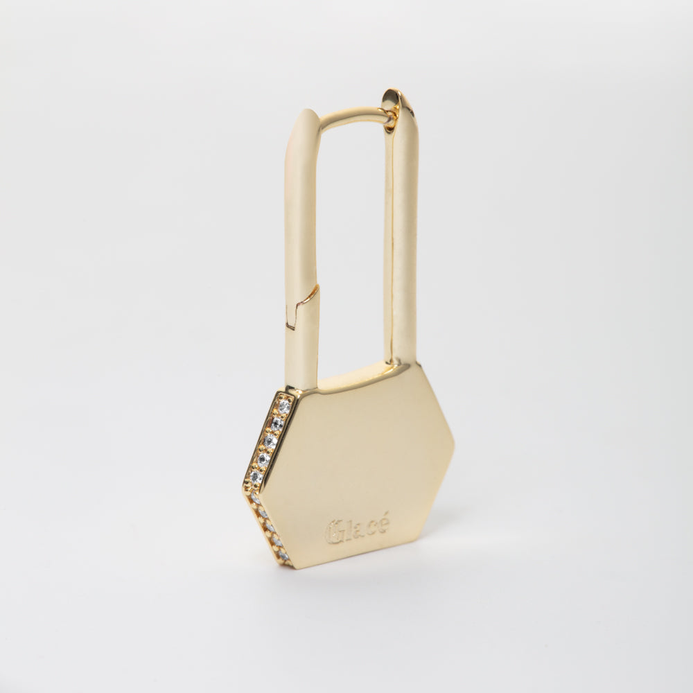 Mono boucle "Axelle"-Glacé