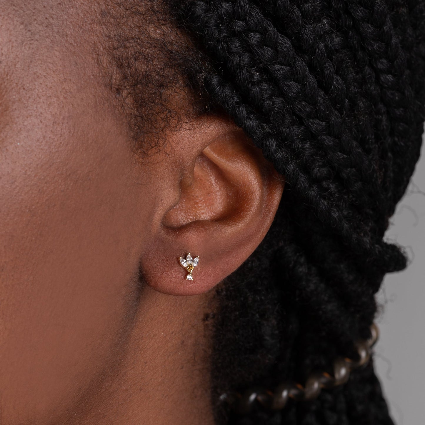 Paire de boucles "Iris"