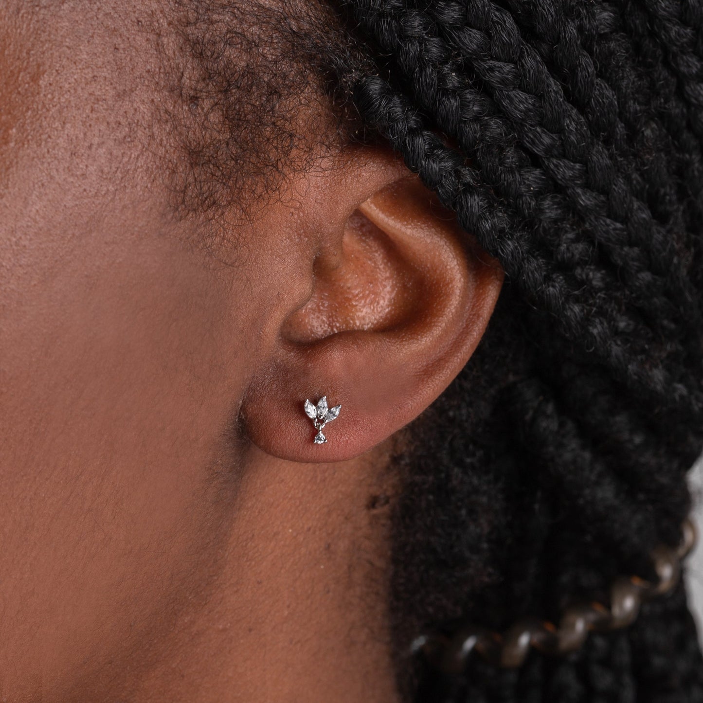 Paire de boucles "Iris"