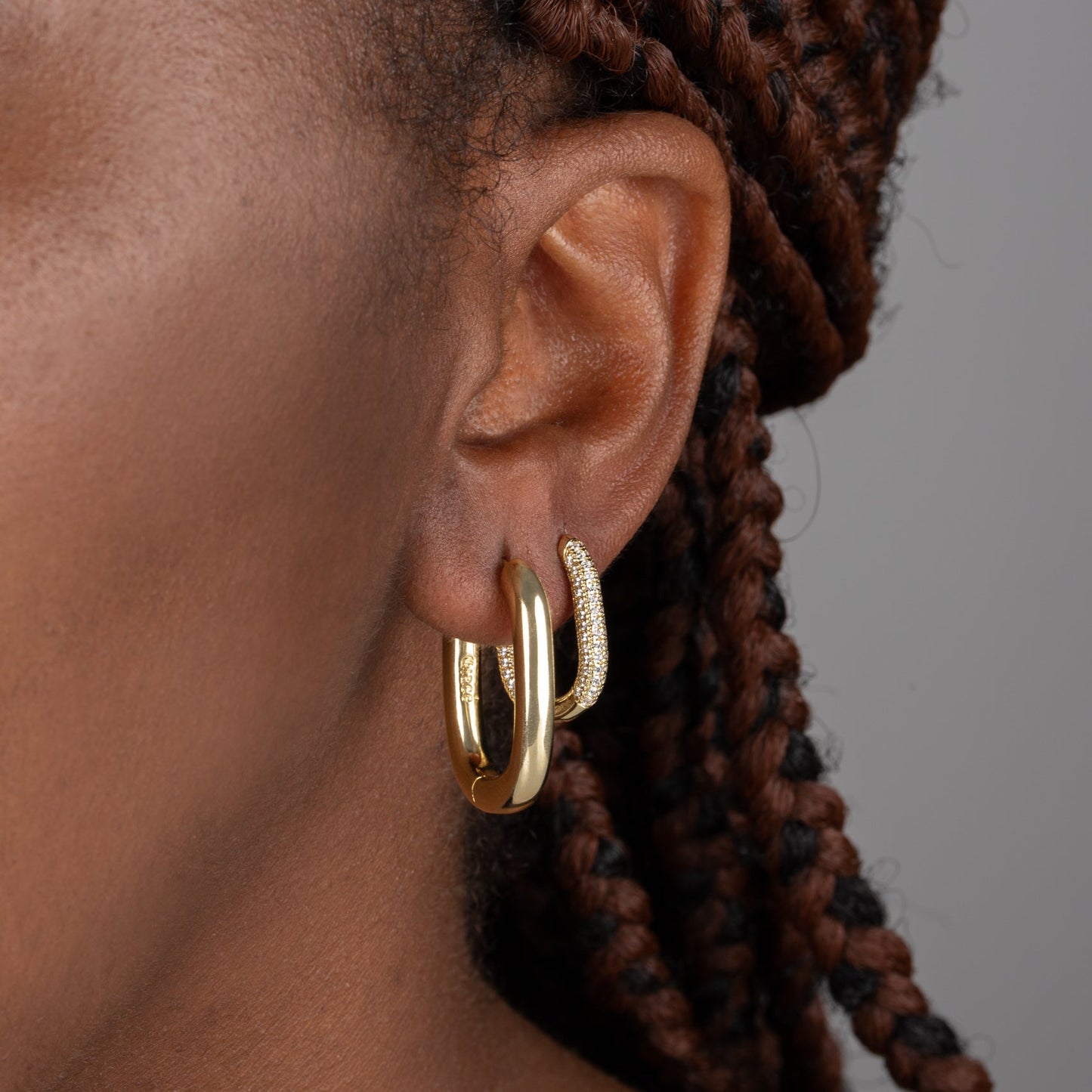 Paire de boucles "Nour"