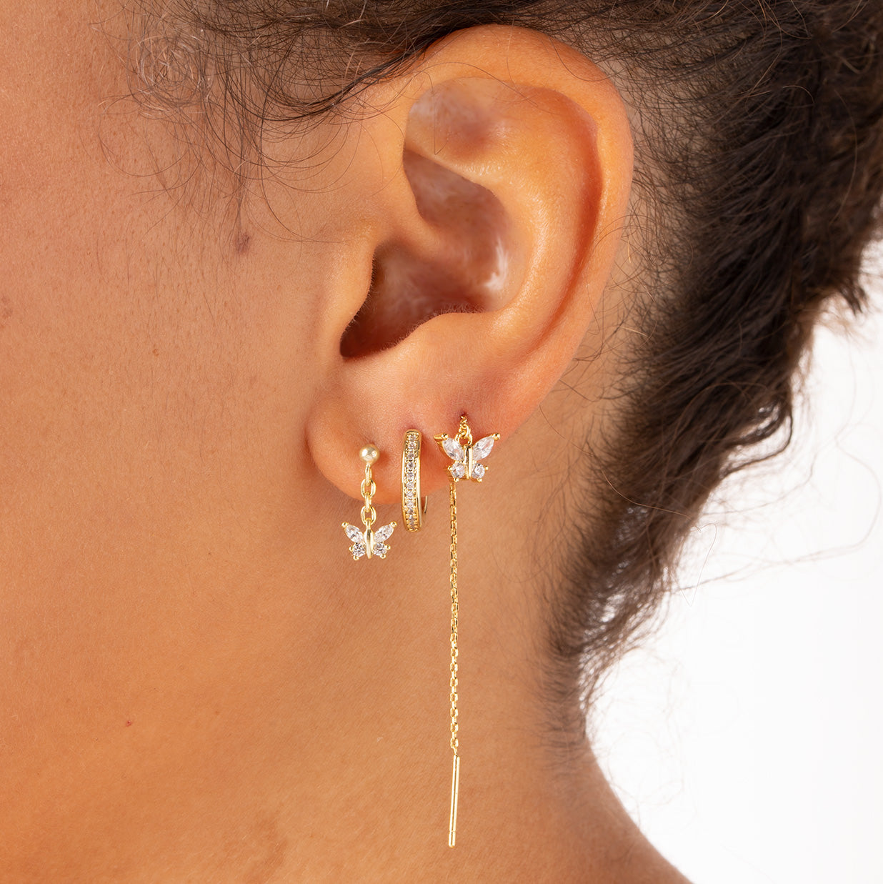 Mono boucle chaîne "Inès"