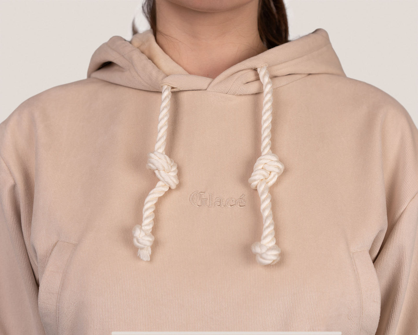 Hoodie "Doudou" Beige