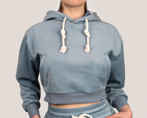 Hoodie "Doudou" Bleu Bébé
