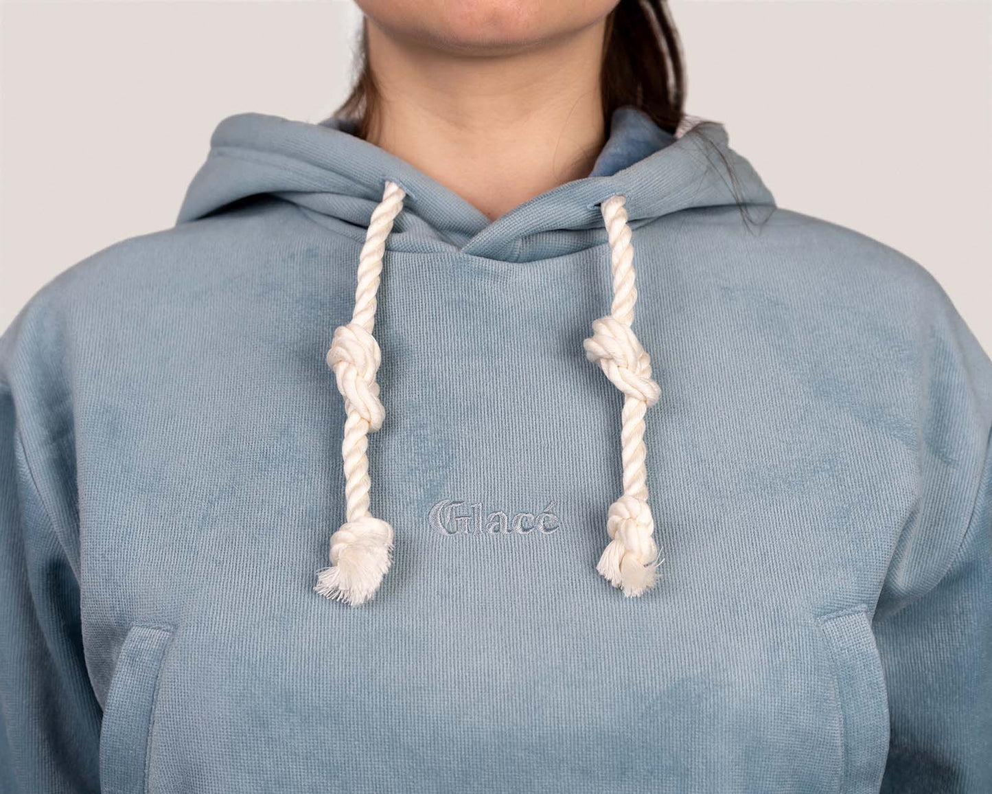 Hoodie "Doudou" Bleu Bébé