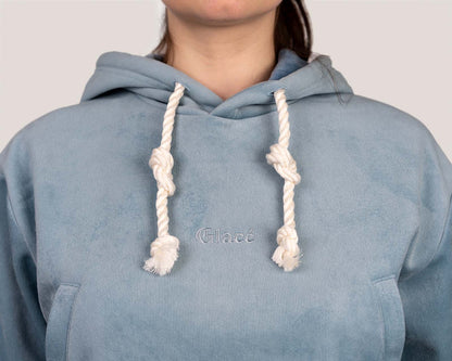 Hoodie "Doudou" Bleu Bébé