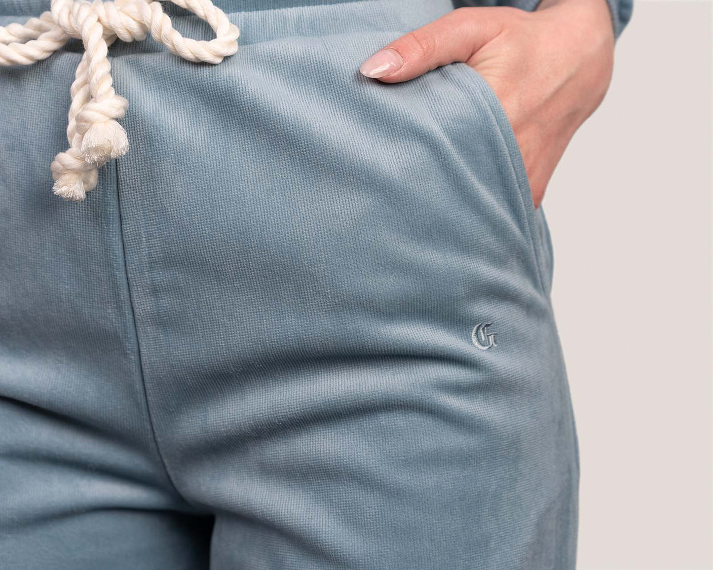 Jogging "Doudou" Bleu Bébé