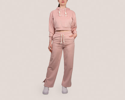 Hoodie "Doudou" Rose Bébé