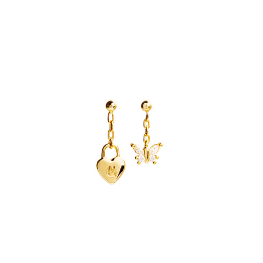 Boucles "Baby Inès + Baby Roméo"