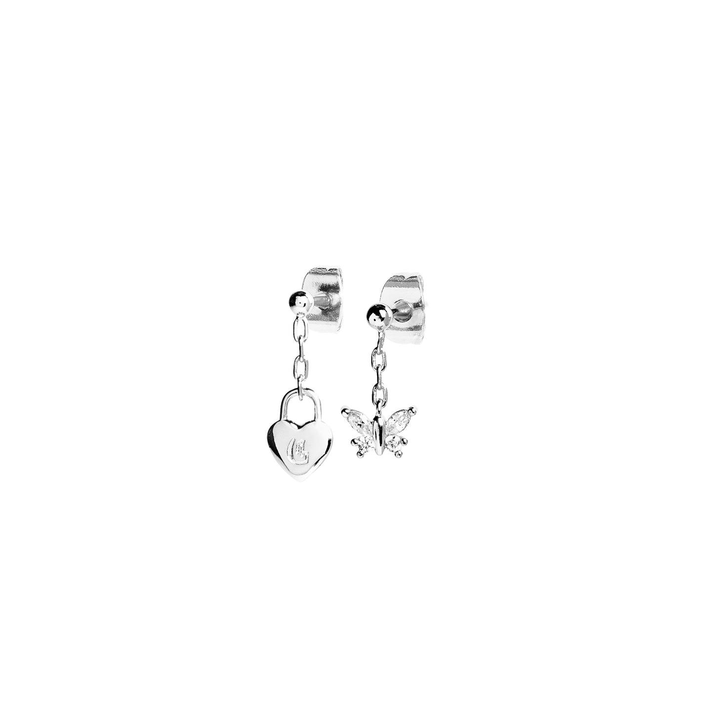 Boucles "Baby Inès + Baby Roméo"