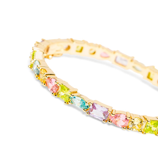 Bracelet "June" multicolore pastel