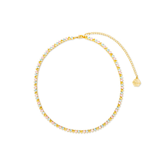 Choker "Kendall" multicolore pastel