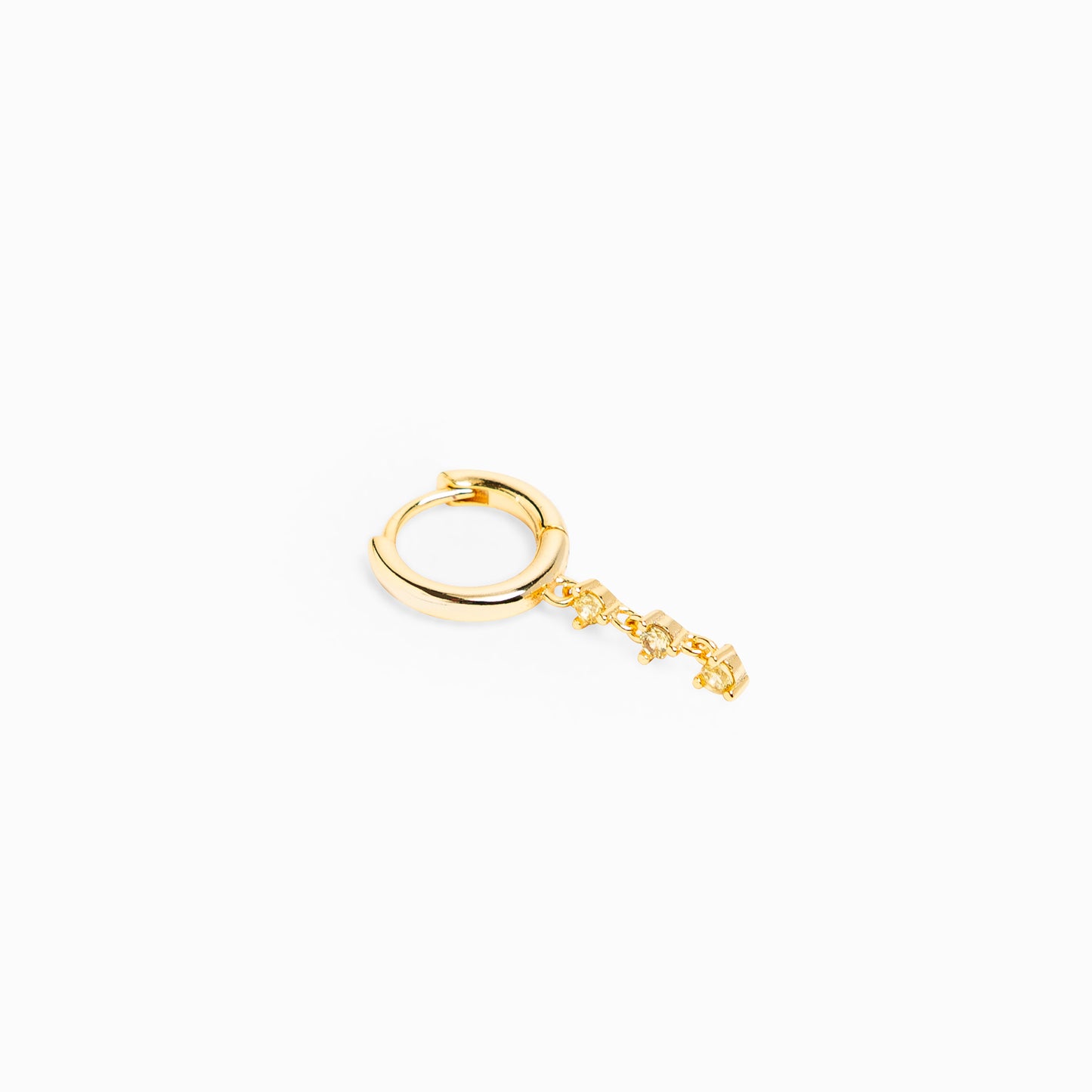 Mono boucle "Loeva" jaune