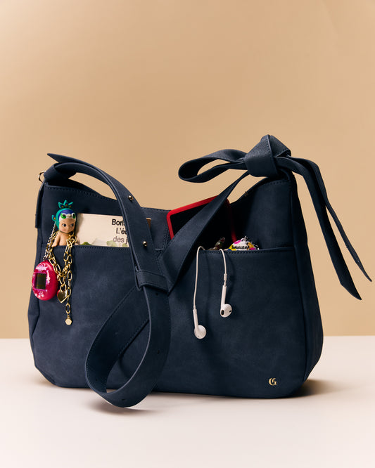 Sac Mignon "Bleu Lavande"