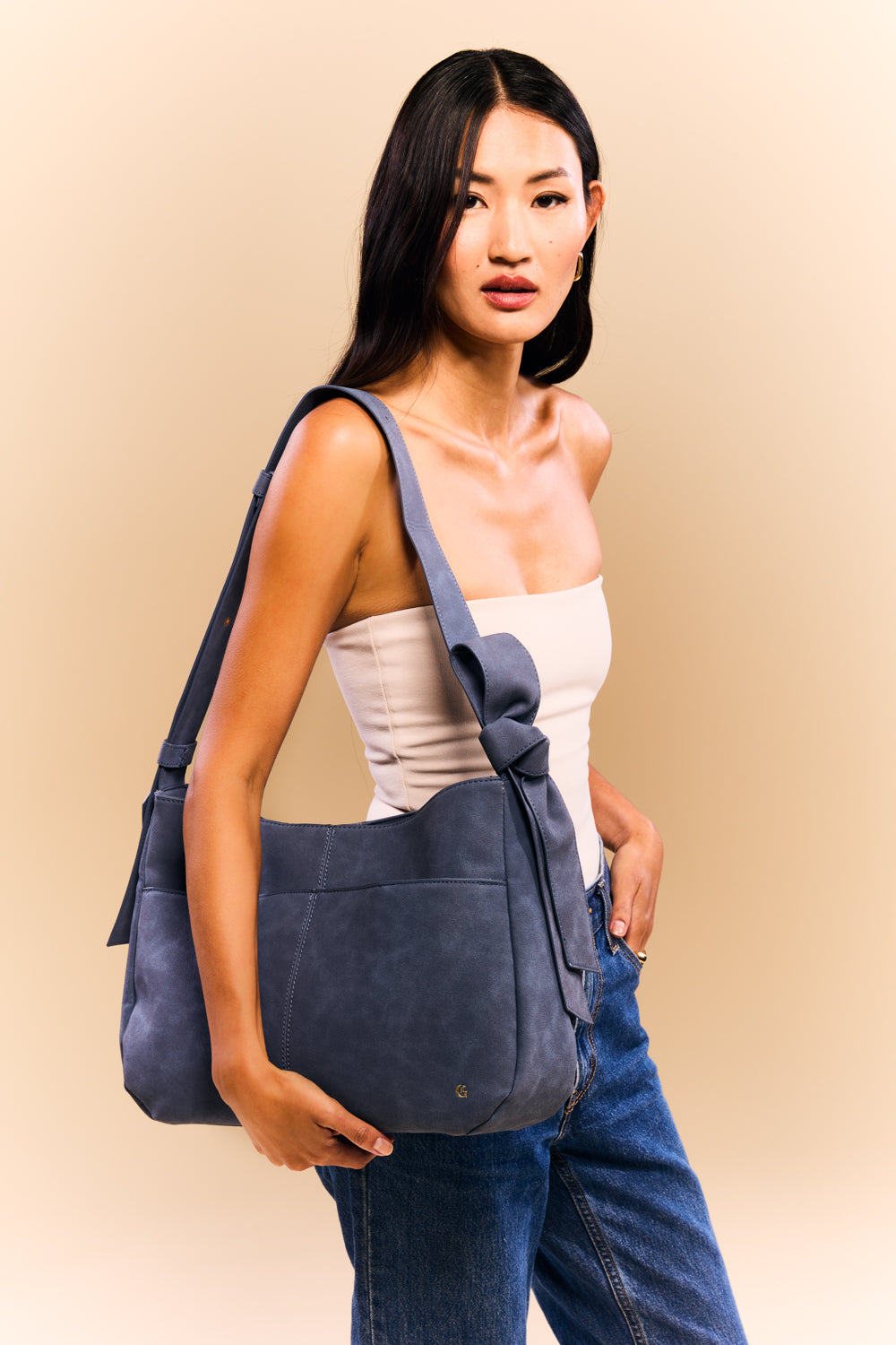Sac Mignon "Bleu Lavande"