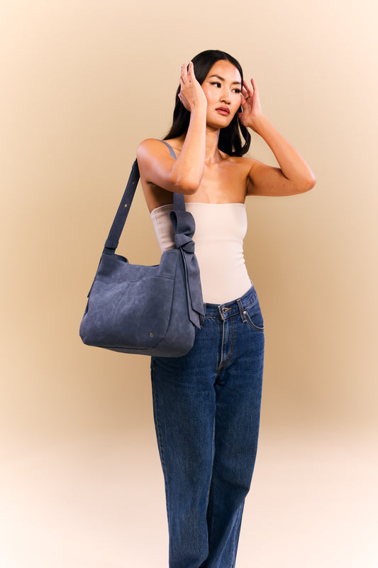 Sac Mignon "Bleu Lavande"