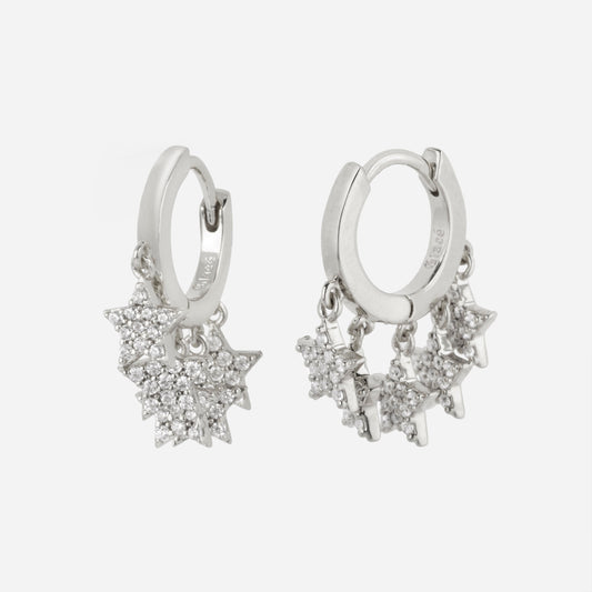 Boucles "Elsa"-Glacé