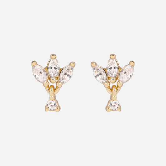 Paire de boucles "Iris"
