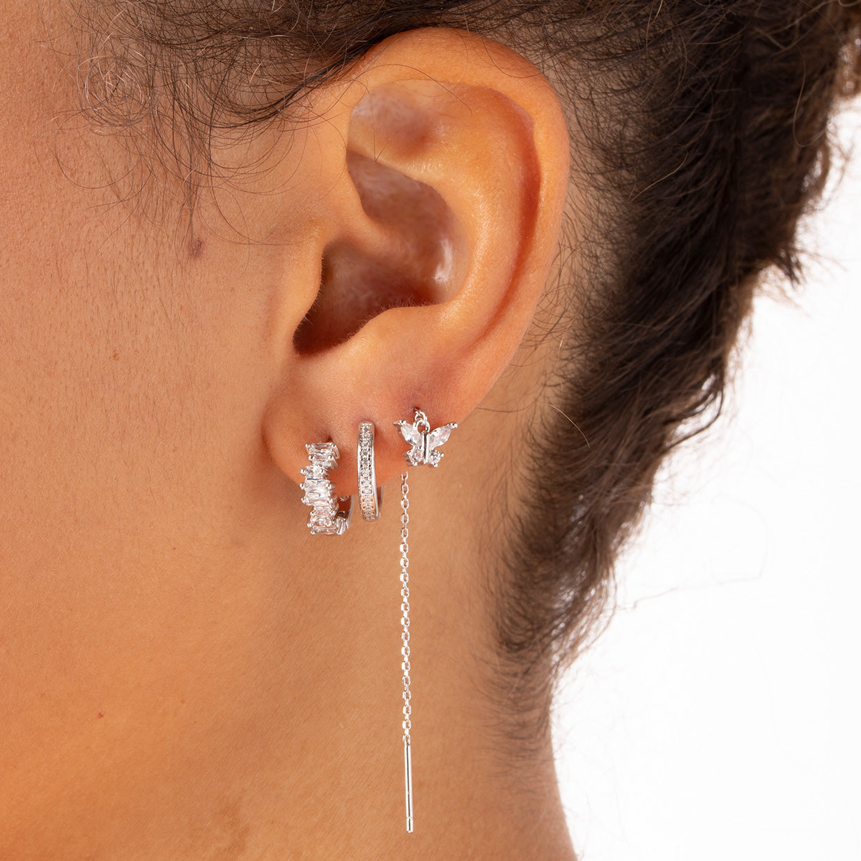 Mono boucle chaîne "Inès"