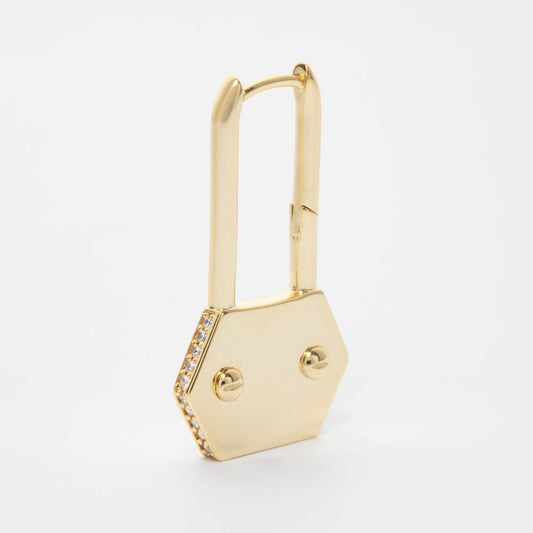 Mono boucle "Axelle"-Glacé