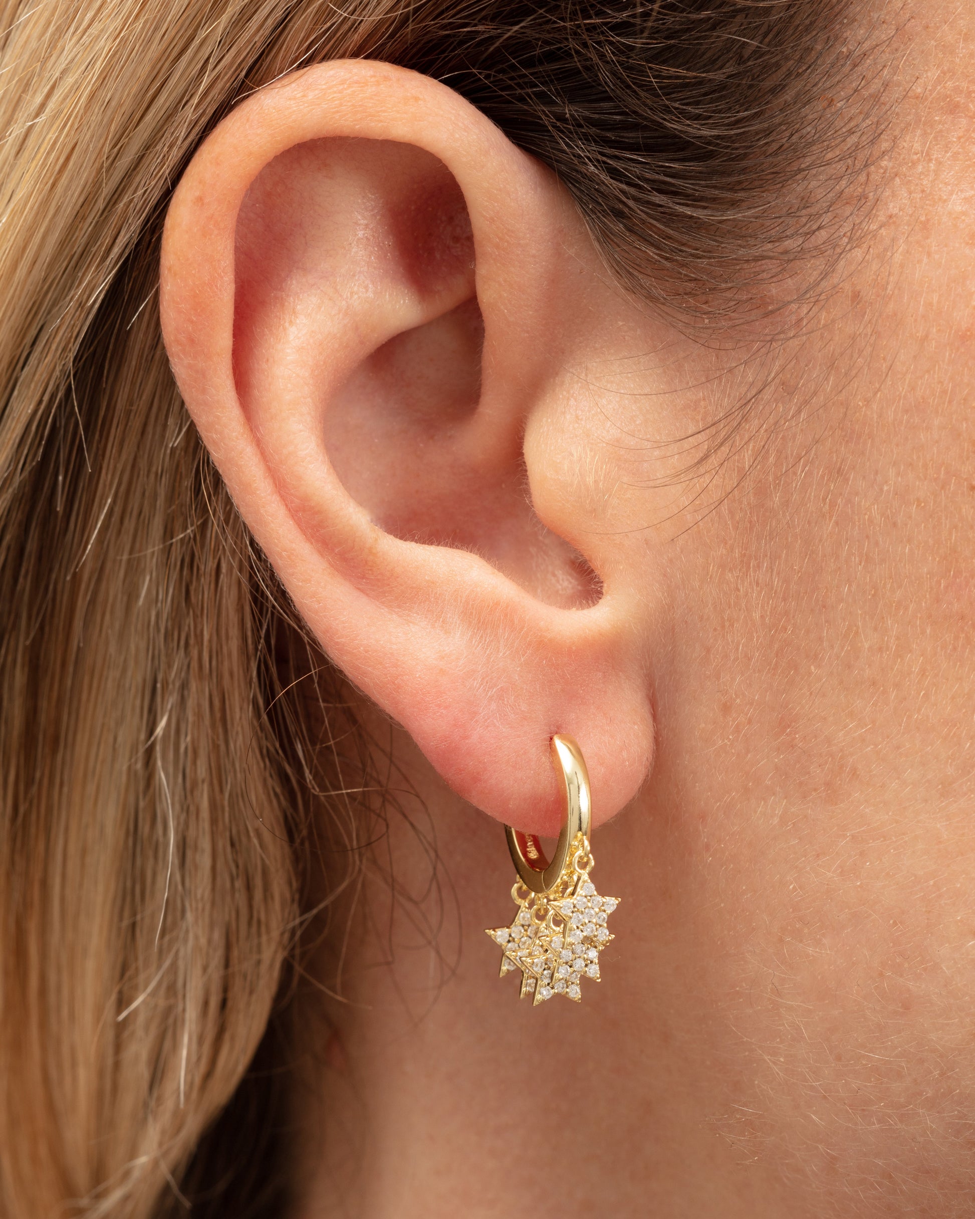 Boucles "Elsa"-Glacé