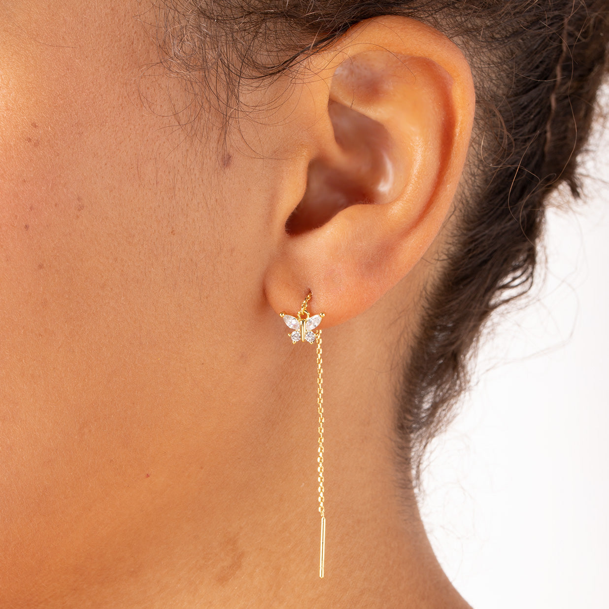 Mono boucle chaîne "Inès"
